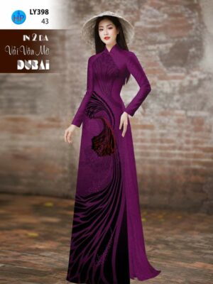 1782890456 10 Vai Ao Dai Hoa In 4D Doc Dao AD LY398
