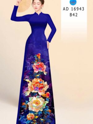 Vải Áo Dài Hoa Cẩm Chướng Sang Trọng AD 16943 29 1783649720 434 Vai Ao Dai Hoa Cam Chuong Sang Trong AD 16943