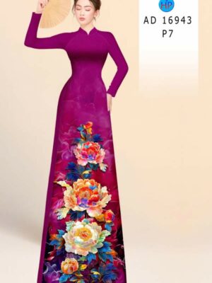 Vải Áo Dài Hoa Cẩm Chướng Sang Trọng AD 16943 31 1783649720 498 Vai Ao Dai Hoa Cam Chuong Sang Trong AD 16943