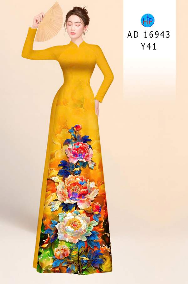Vải Áo Dài Hoa Cẩm Chướng Sang Trọng AD 16943 10 1783649720 563 Vai Ao Dai Hoa Cam Chuong Sang Trong AD 16943