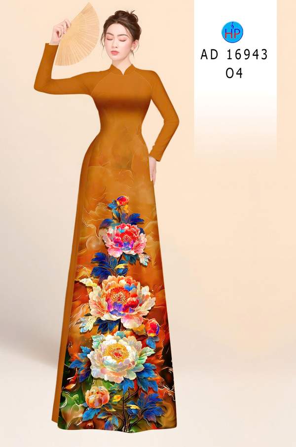Vải Áo Dài Hoa Cẩm Chướng Sang Trọng AD 16943 16 1783649721 52 Vai Ao Dai Hoa Cam Chuong Sang Trong AD 16943