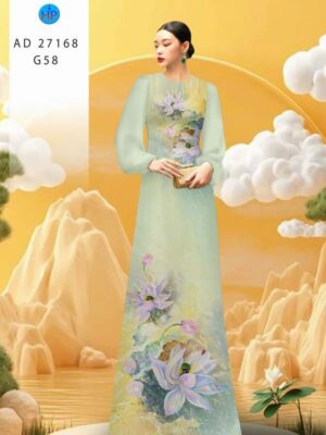 Vải Áo Dài Hoa Sen Thu Hút AD 27168 23 1783650053 332 Vai Ao Dai Hoa Sen Thu Hut AD 27168