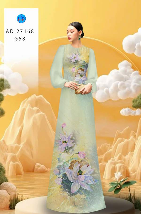 Vải Áo Dài Hoa Sen Thu Hút AD 27168 4 1783650053 332 Vai Ao Dai Hoa Sen Thu Hut AD 27168