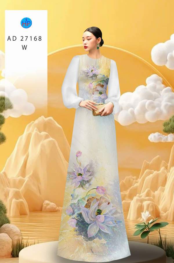 Vải Áo Dài Hoa Sen Thu Hút AD 27168 9 1783650053 353 Vai Ao Dai Hoa Sen Thu Hut AD 27168