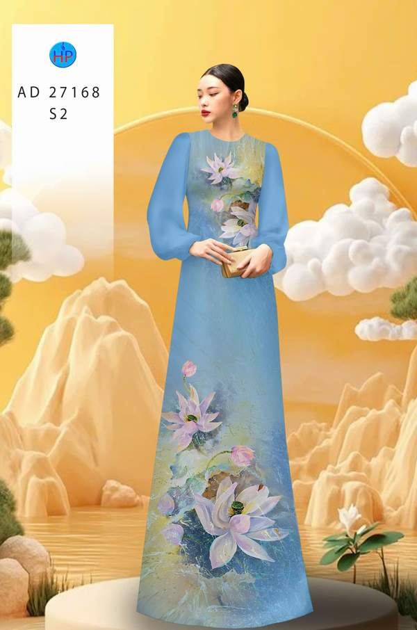 Vải Áo Dài Hoa Sen Thu Hút AD 27168 8 1783650053 854 Vai Ao Dai Hoa Sen Thu Hut AD 27168