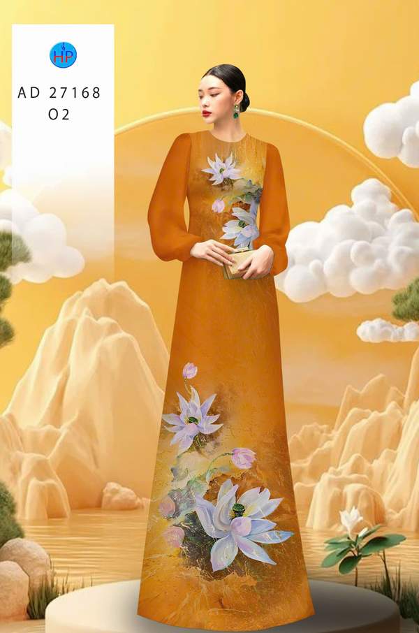 Vải Áo Dài Hoa Sen Thu Hút AD 27168 11 1783650054 737 Vai Ao Dai Hoa Sen Thu Hut AD 27168