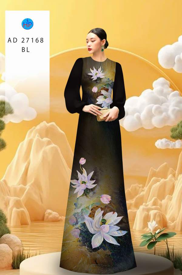 Vải Áo Dài Hoa Sen Thu Hút AD 27168 15 1783650054 751 Vai Ao Dai Hoa Sen Thu Hut AD 27168