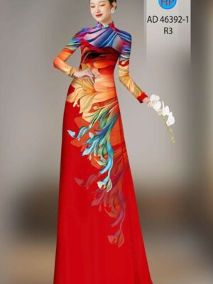 1783932897 446 Vai Ao Dai Hoa In 3D Vua Ra AD 46392