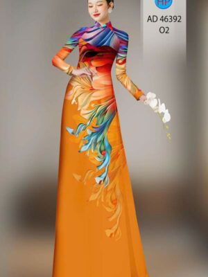 1783932898 159 Vai Ao Dai Hoa In 3D Vua Ra AD 46392