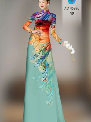 1783932898 544 Vai Ao Dai Hoa In 3D Vua Ra AD 46392