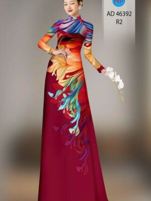 1783932899 125 Vai Ao Dai Hoa In 3D Vua Ra AD 46392