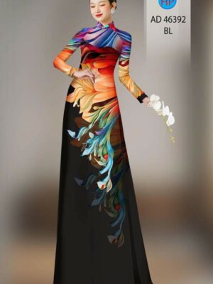 1783932899 367 Vai Ao Dai Hoa In 3D Vua Ra AD 46392