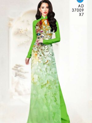 1784253503 143 Vai Ao Dai Hoa In 3D Sang Trong AD 37009