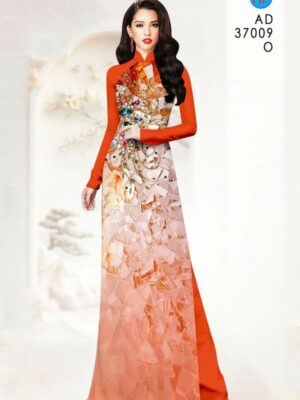 1784253503 605 Vai Ao Dai Hoa In 3D Sang Trong AD 37009