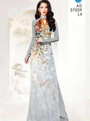 1784253503 790 Vai Ao Dai Hoa In 3D Sang Trong AD 37009