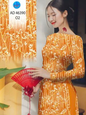1784254740 465 Vai Ao Dai Hoa In 3D Thiet Ke 2026 AD