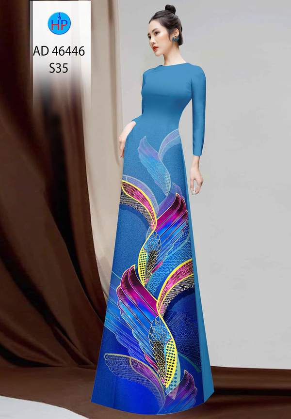 Vải Áo Dài Hoa Văn Thu Hút AD 46446 7 1784951770 455 Vai Ao Dai Hoa Van Thu Hut AD 46446
