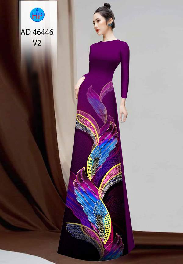 Vải Áo Dài Hoa Văn Thu Hút AD 46446 6 1784951770 595 Vai Ao Dai Hoa Van Thu Hut AD 46446