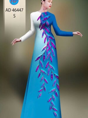 1785295088 560 Vai Ao Dai Hoa In 3D Sang Trong AD 46447