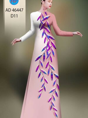 1785295089 17 Vai Ao Dai Hoa In 3D Sang Trong AD 46447