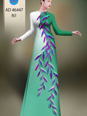 1785295089 989 Vai Ao Dai Hoa In 3D Sang Trong AD 46447