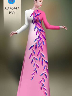 1785295090 821 Vai Ao Dai Hoa In 3D Sang Trong AD 46447