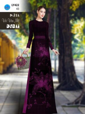 1785295464 896 Vai Ao Dai In 4D Sang Trong AD LY422