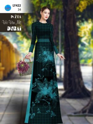 1785295464 91 Vai Ao Dai In 4D Sang Trong AD LY422