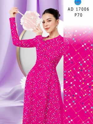 Vải Áo Dài Chấm Bi Độc Đáo AD 17006 26 1785466169 23 Vai Ao Dai Cham Bi Doc Dao AD 17006