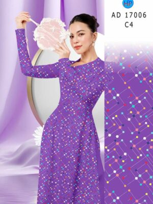 Vải Áo Dài Chấm Bi Độc Đáo AD 17006 23 1785466169 551 Vai Ao Dai Cham Bi Doc Dao AD 17006
