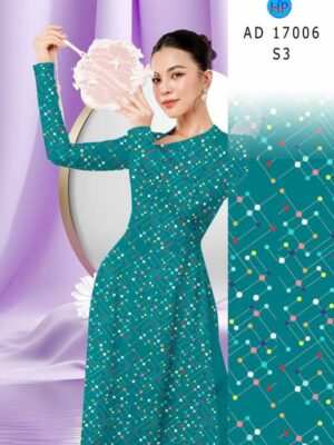 Vải Áo Dài Chấm Bi Độc Đáo AD 17006 21 1785466169 57 Vai Ao Dai Cham Bi Doc Dao AD 17006