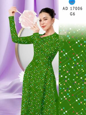 Vải Áo Dài Chấm Bi Độc Đáo AD 17006 28 1785466170 194 Vai Ao Dai Cham Bi Doc Dao AD 17006