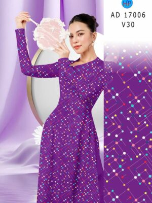 Vải Áo Dài Chấm Bi Độc Đáo AD 17006 29 1785466170 420 Vai Ao Dai Cham Bi Doc Dao AD 17006