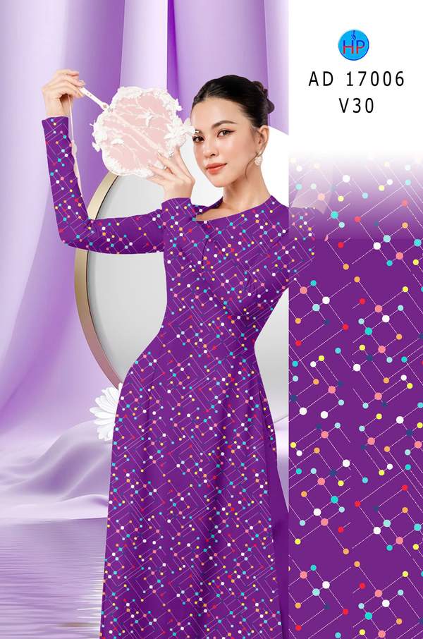 Vải Áo Dài Chấm Bi Độc Đáo AD 17006 11 1785466170 420 Vai Ao Dai Cham Bi Doc Dao AD 17006