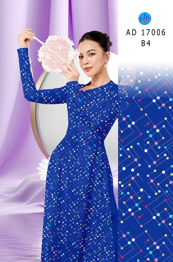 Vải Áo Dài Chấm Bi Độc Đáo AD 17006 12 1785466170 516 Vai Ao Dai Cham Bi Doc Dao AD 17006