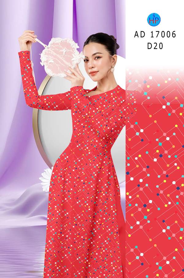Vải Áo Dài Chấm Bi Độc Đáo AD 17006 13 1785466170 671 Vai Ao Dai Cham Bi Doc Dao AD 17006