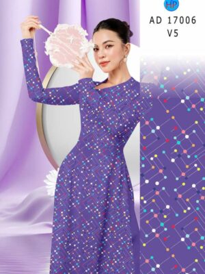 Vải Áo Dài Chấm Bi Độc Đáo AD 17006 37 1785466171 685 Vai Ao Dai Cham Bi Doc Dao AD 17006