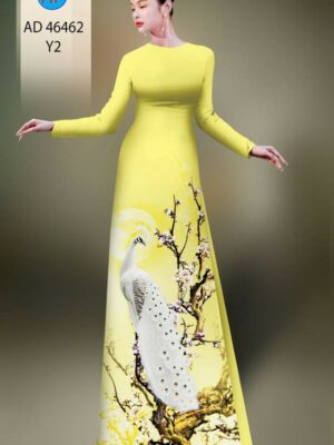 Vai Ao Dai Hoa Dao Moi Ra AD 46462