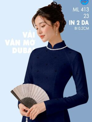 Vai Ao Dai Hoa Deu Moi Ra AD ML413