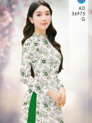 Home 89 Vai Ao Dai Hoa Deu Sang Trong AD 36975