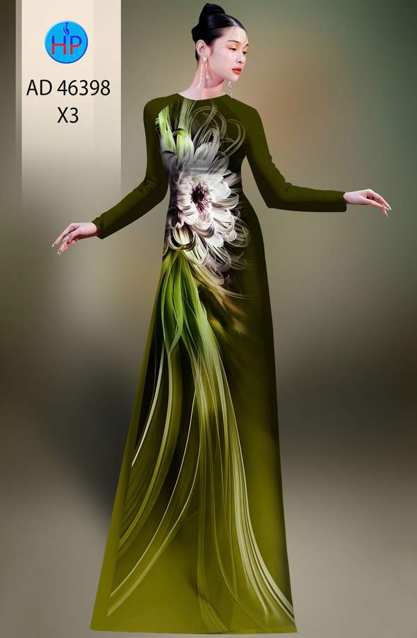 Vải Áo Dài Hoa In 3D Thiết Kế 2026 AD 46398 1 Vai Ao Dai Hoa In 3D Thiet Ke 2026 AD