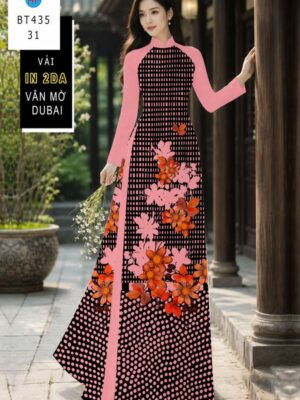 Vai Ao Dai Hoa In 4D Thiet Ke 2026 AD