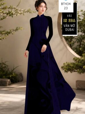 Vai Ao Dai Hoa Van Kieu Moi AD BT434