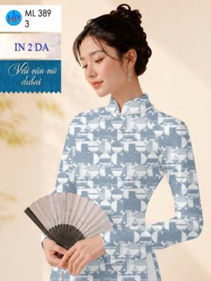 Home 87 Vai Ao Dai In Van Mo Kieu Moi AD ML389