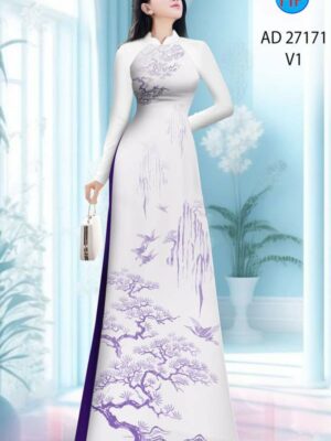 Vai Ao Dai Phong Canh Thiet Ke 2026 AD 27171
