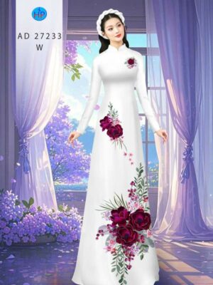 1785811868 273 Vai Ao Dai Hoa In 3D Sang Trong AD 27233