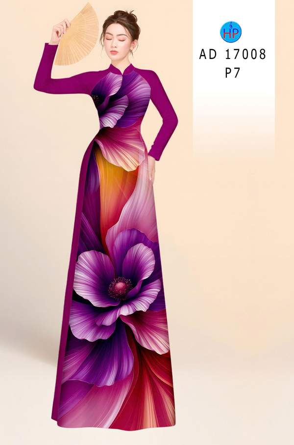 Vải Áo Dài Hoa In 3D Thu Hút AD 17008 7 1786347799 332 Vai Ao Dai Hoa In 3D Thu Hut AD 17008