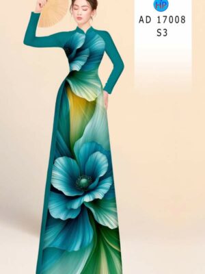 Vải Áo Dài Hoa In 3D Thu Hút AD 17008 26 1786347799 380 Vai Ao Dai Hoa In 3D Thu Hut AD 17008