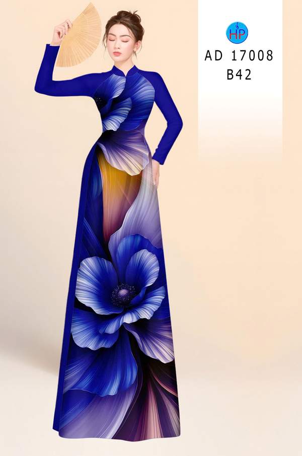 Vải Áo Dài Hoa In 3D Thu Hút AD 17008 5 1786347799 847 Vai Ao Dai Hoa In 3D Thu Hut AD 17008