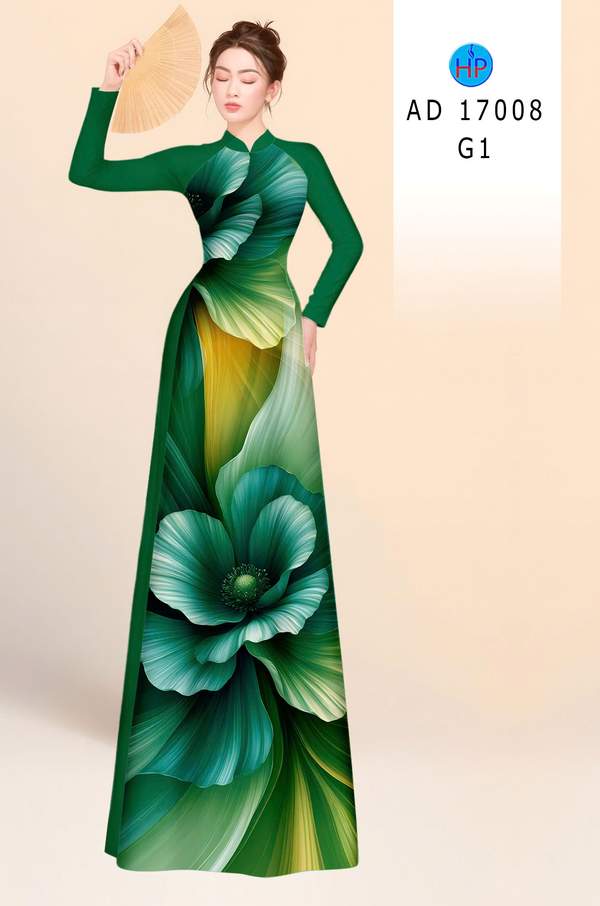 Vải Áo Dài Hoa In 3D Thu Hút AD 17008 6 1786347799 91 Vai Ao Dai Hoa In 3D Thu Hut AD 17008